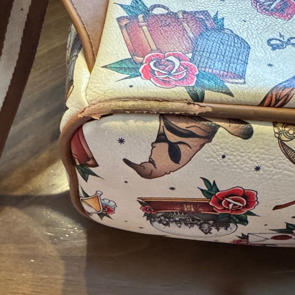 Loungefly Cream and Brown Harry Potter Backpack - Picture 5 of 8